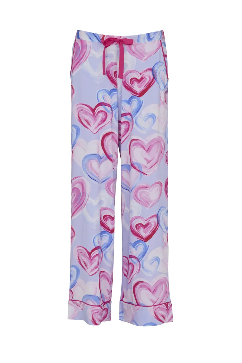 Cyberjammies Chloe Pink Heart Classic Pyjama-4