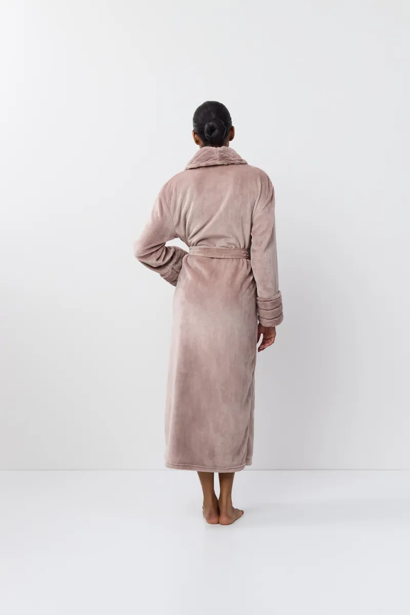Aruelle Demi Bathrobe in Pink-1