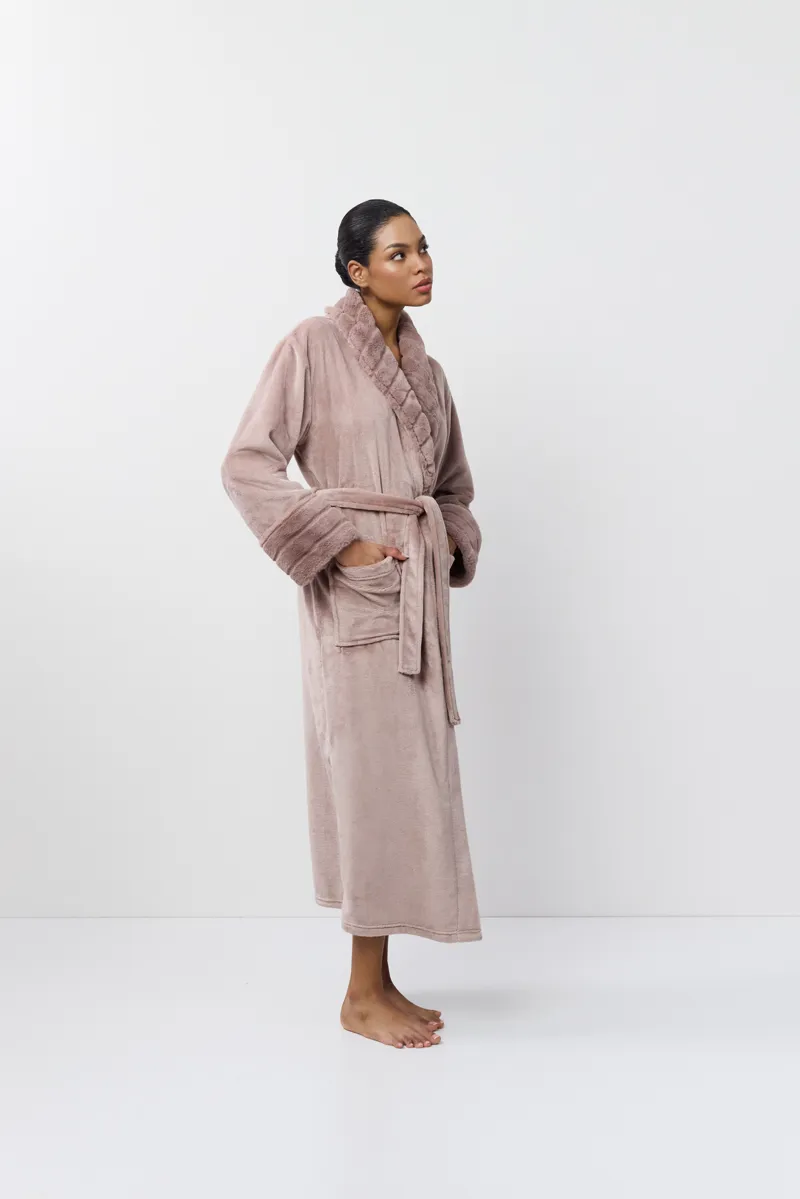Aruelle Demi Bathrobe in Pink-4
