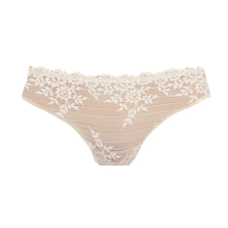 Wacoal Embrace Lace Bikini Brief in Nude