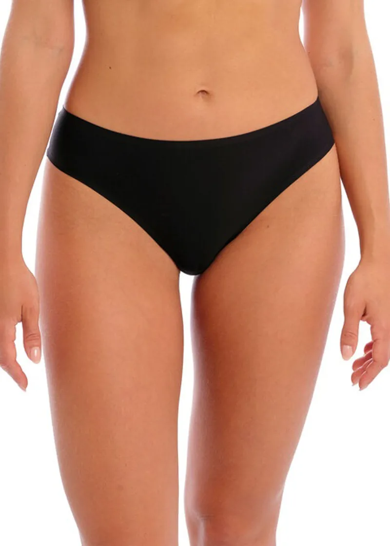 Fantasie Lace Ease Thong in Black One size