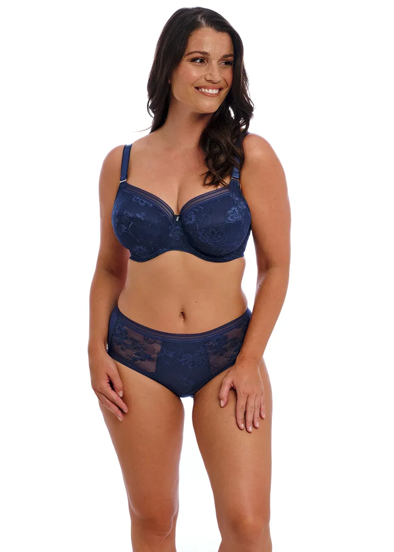 Fantasie Fusion Lace Brief in French Navy-2