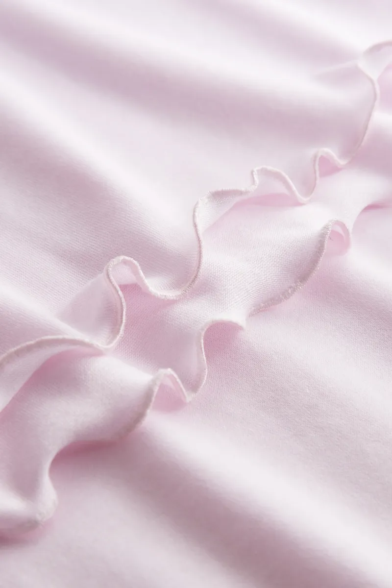 Louis Feraud Classic Cotton Nightdress in Rose-5
