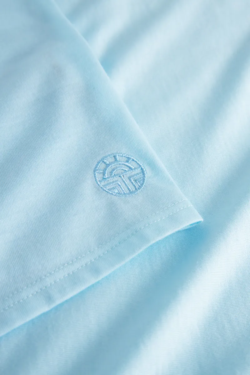 Louis Feraud Lace Capri Pyjama in Turquoise-5