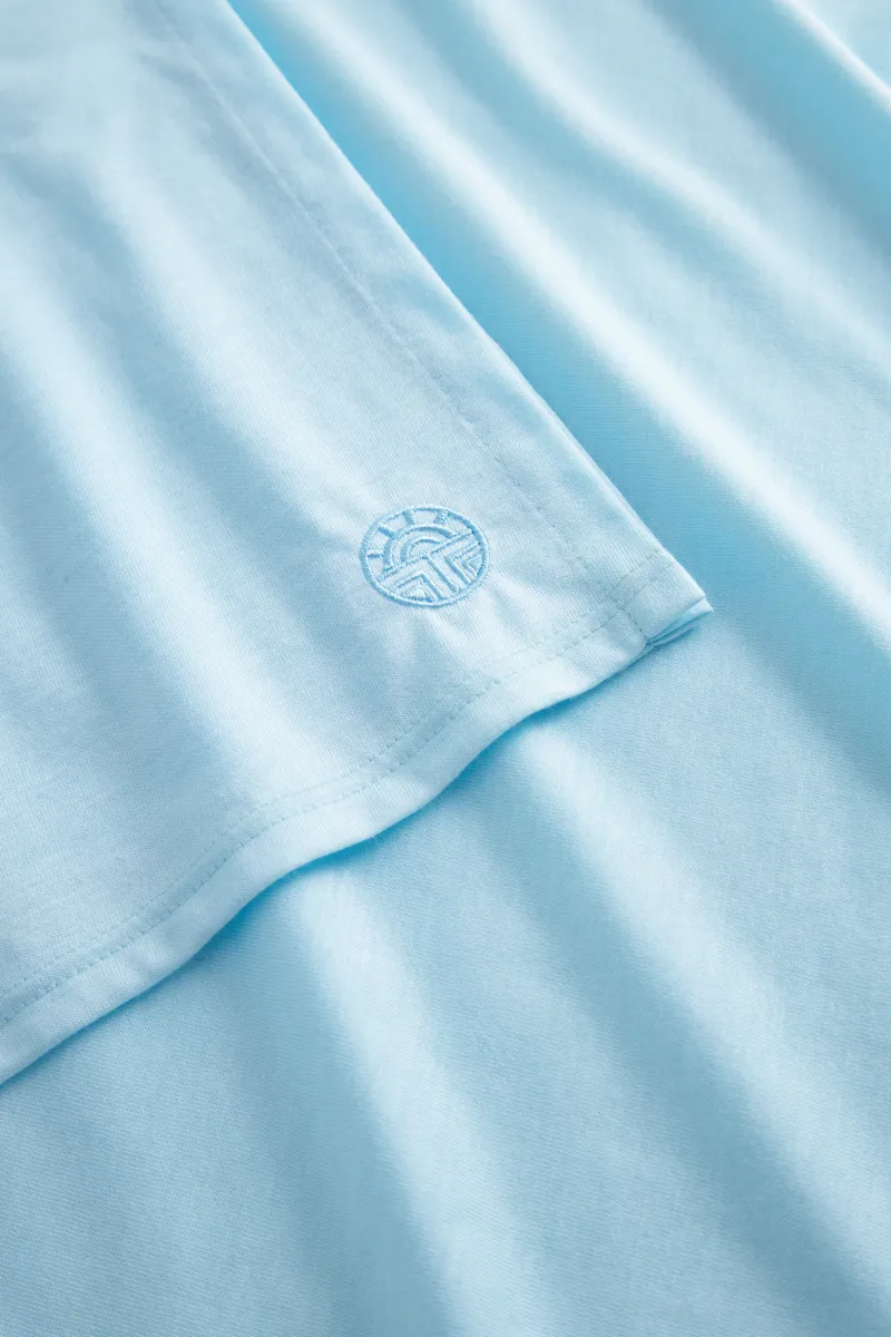 Louis Feraud Lace Nightdress in Turquoise-5