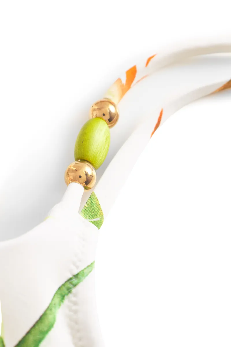 Louis Feraud Bamboo Bikini in White-5