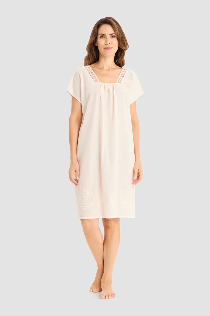 Louis Feraud Soft Touch Nightdress in Blush-1