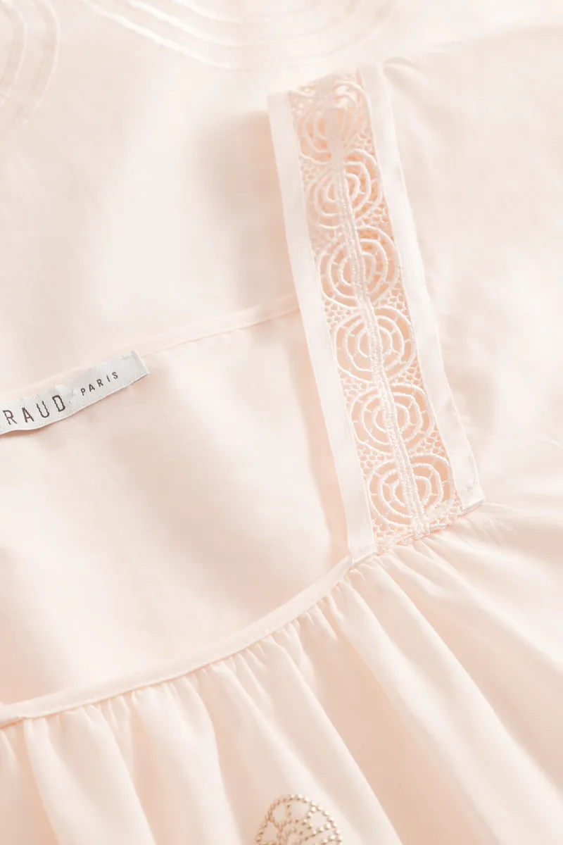 Louis Feraud Soft Touch Nightdress in Blush-3