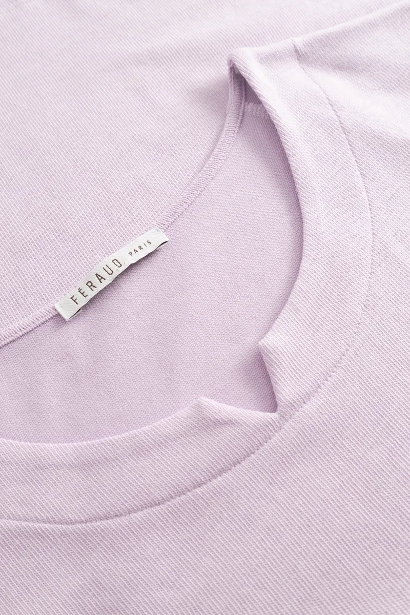 Louis Feraud Graphic Dots Pyjama in Lilac-3