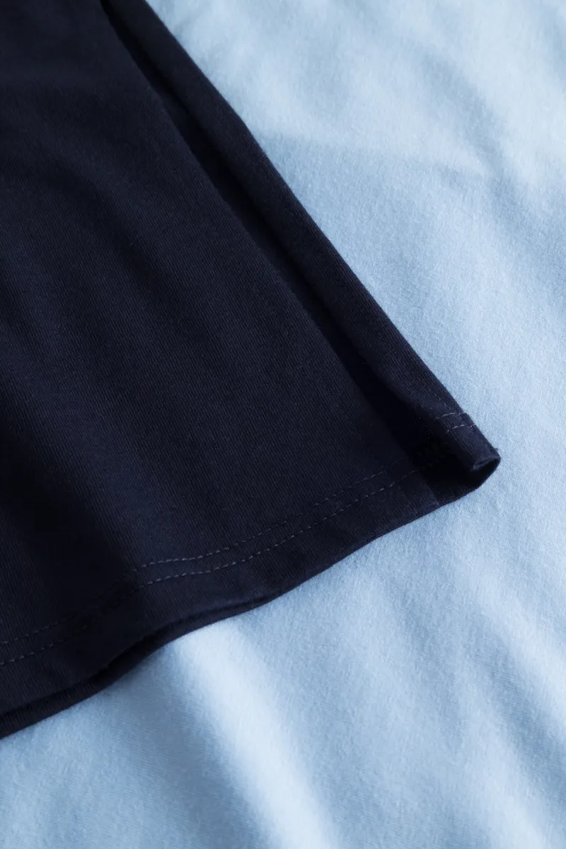 Louis Feraud Patch Nighdress in Blue-5