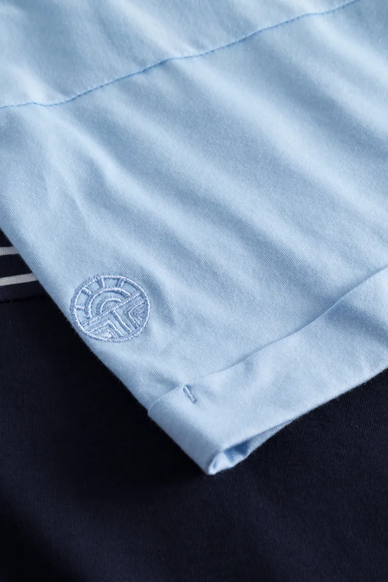 Louis Feraud Patch Nighdress in Blue-6