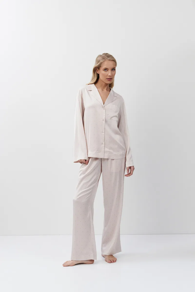 Aruelle Gillian Long Pyjama in Pink