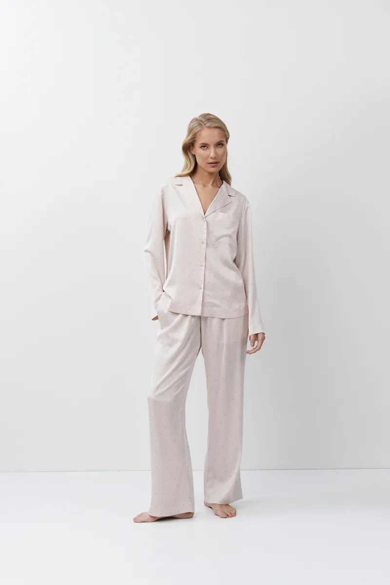 Aruelle Gillian Long Pyjama in Pink-1