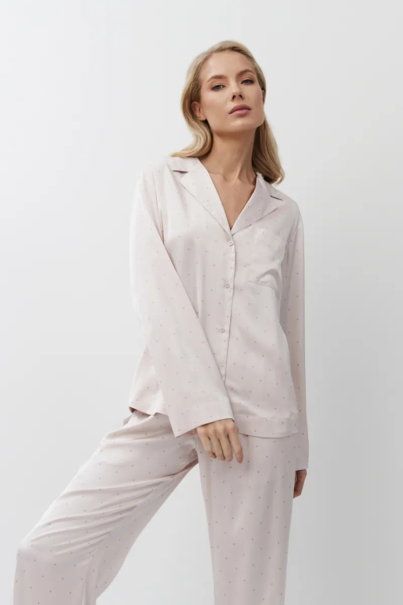 Aruelle Gillian Long Pyjama in Pink-3