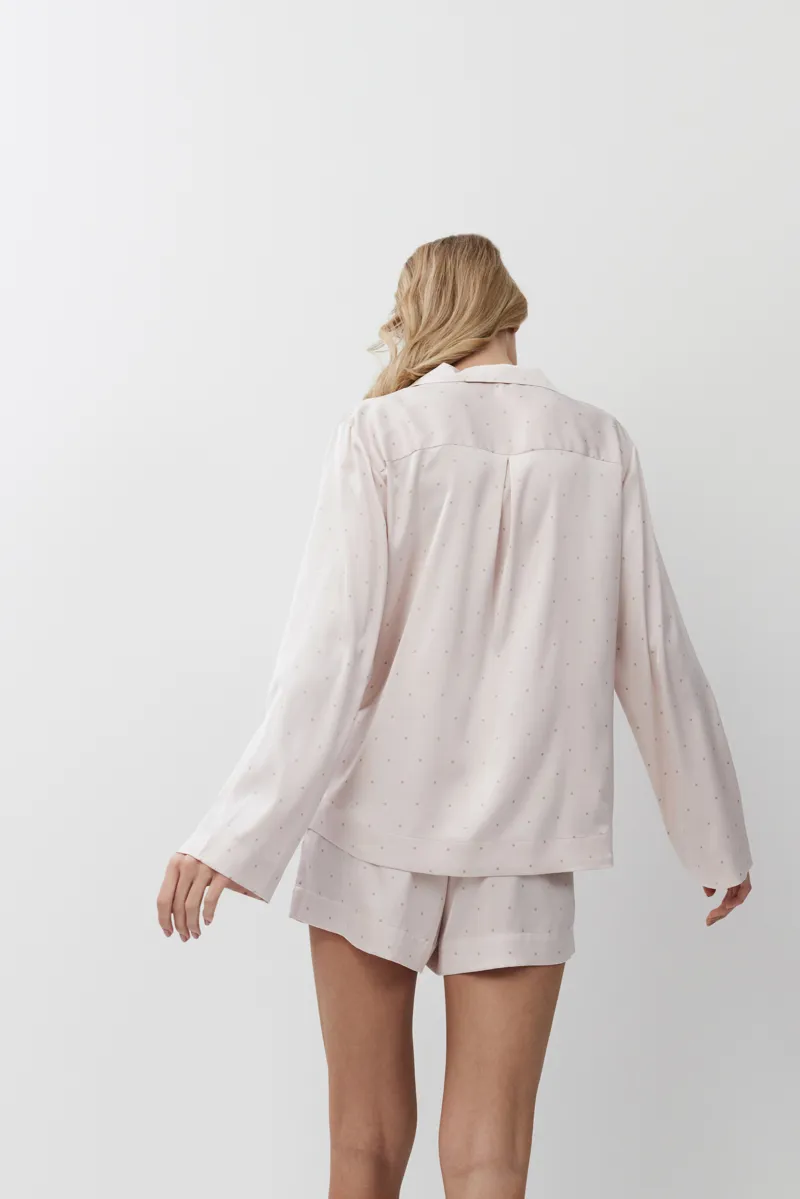 Aruelle Gillian Short Pyjama in Pink-4