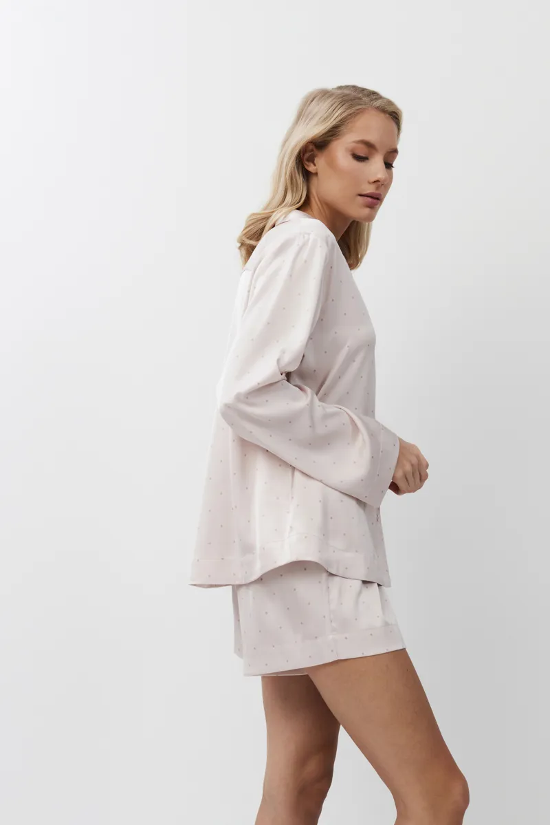 Aruelle Gillian Short Pyjama in Pink-5