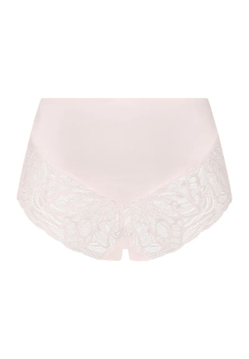 Hanro Elia Maxi Brief in Salsa Rose-1