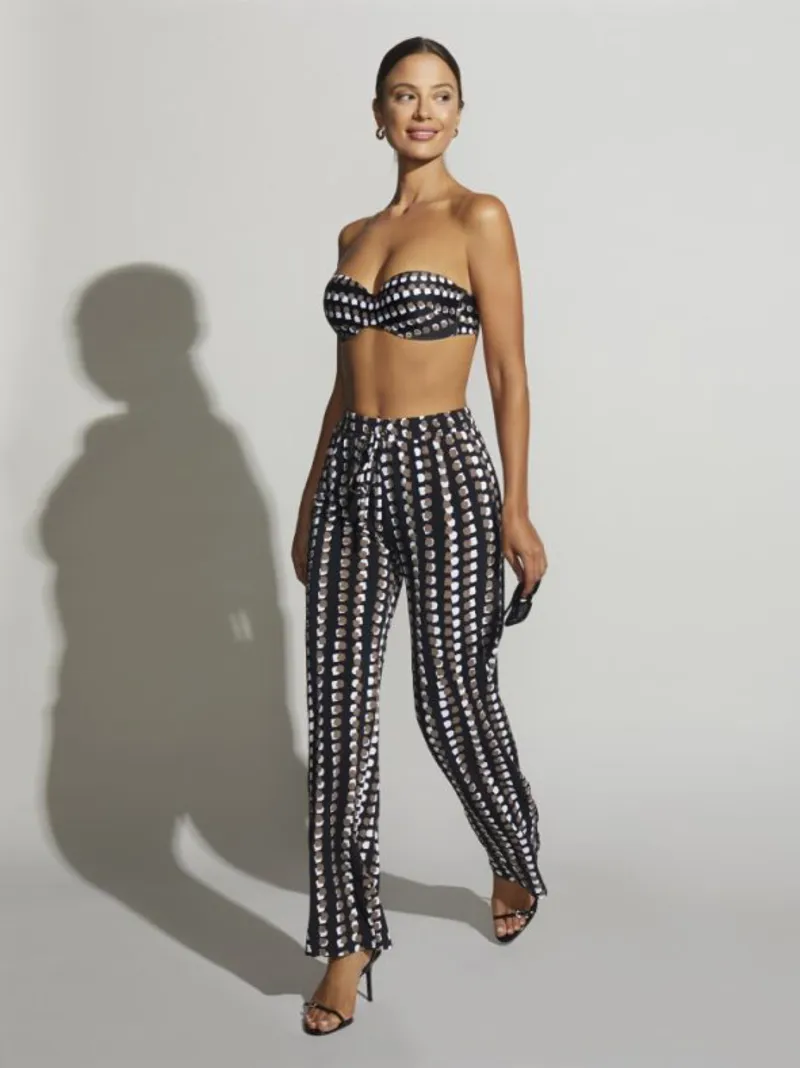 Roidal Karai Spots Trouser in Black