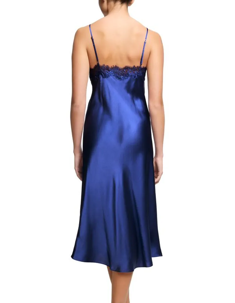 Sainted Sisters Scarlet Silk Chemise in Midnight-2