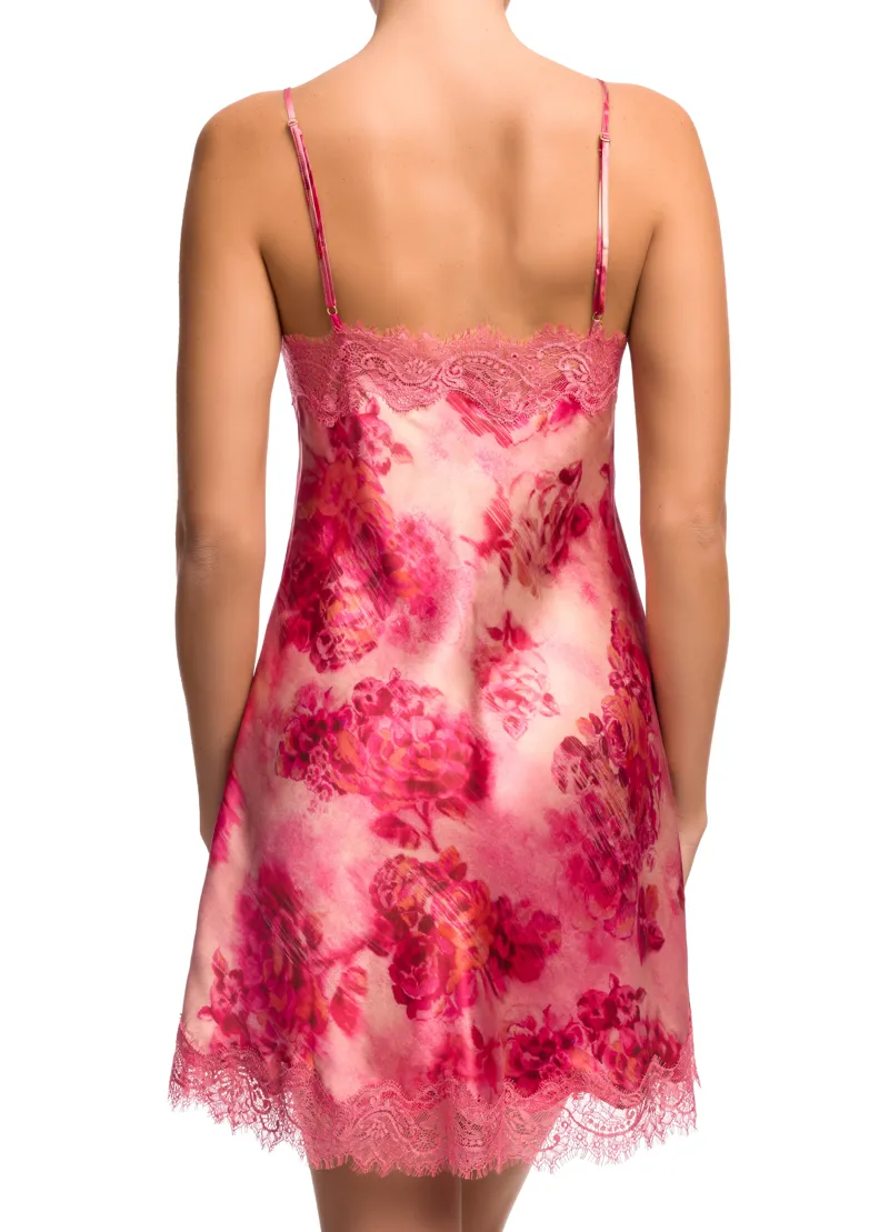 Sainted Sisters Scarlet Silk Chemise in Rozetta-1