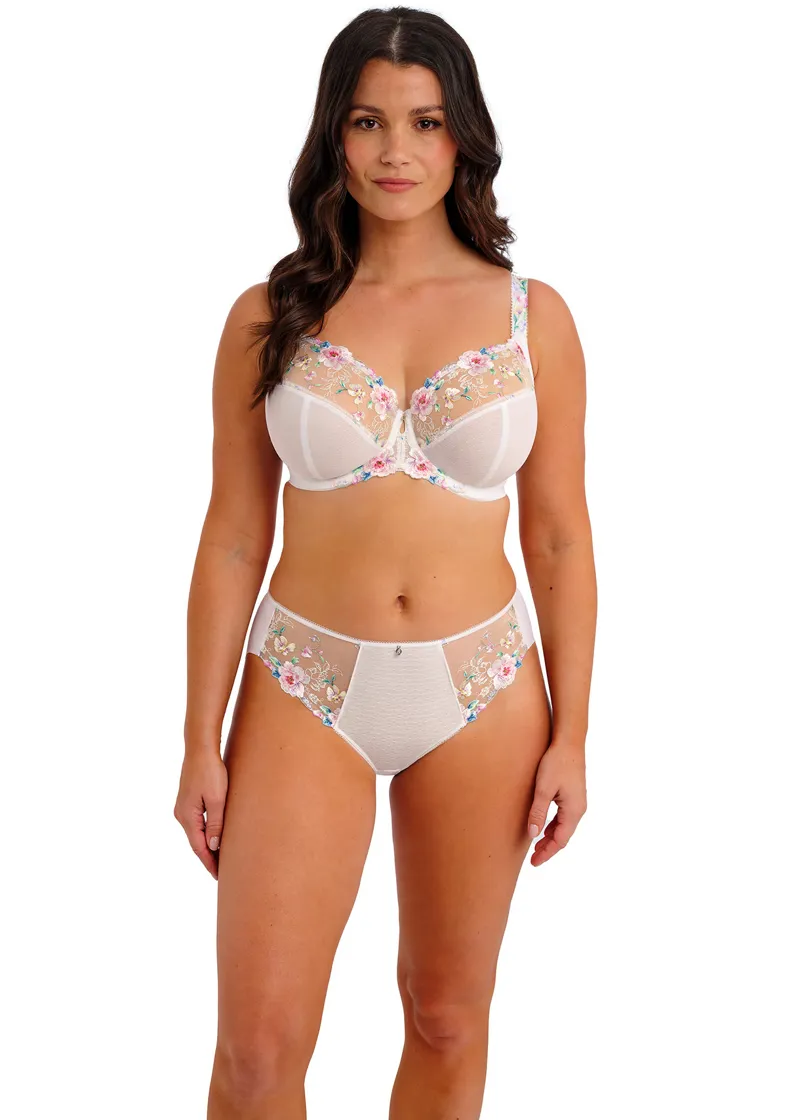 Fantasie Lillia Side Support Bra in White-1