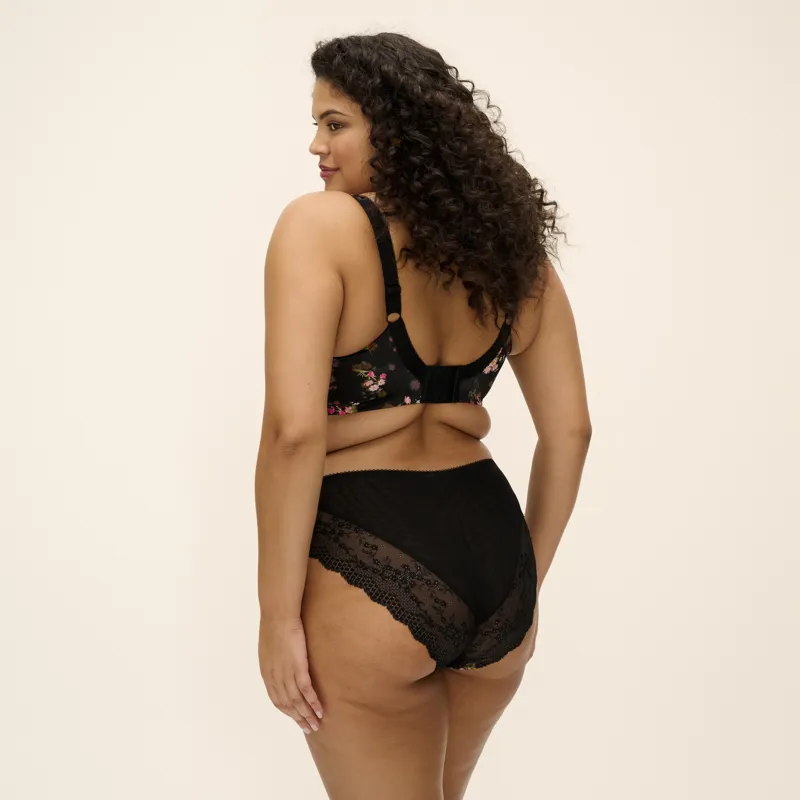 Elomi Lucie High Leg Brief in Fleur-2