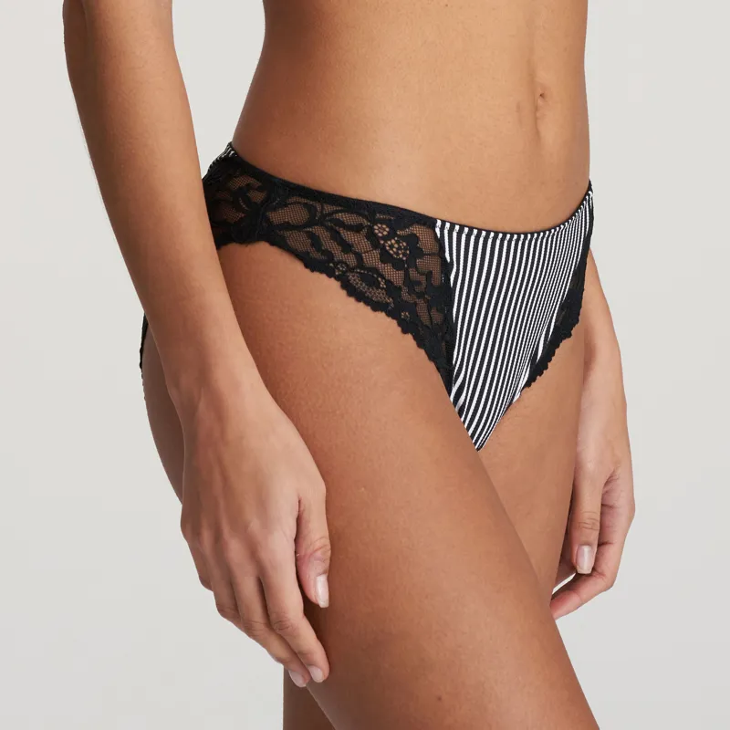 Marie Jo Sydny Rio Brief in Tuxedo Black-3
