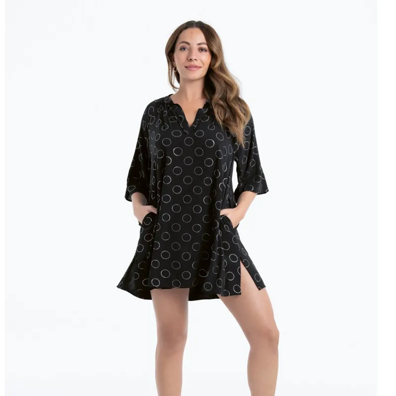 Anita Manihi Dress in Black-1