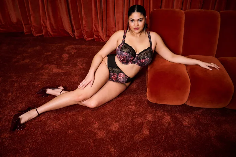 Elomi Morgan Full Cup Bra in Dark Romance-4