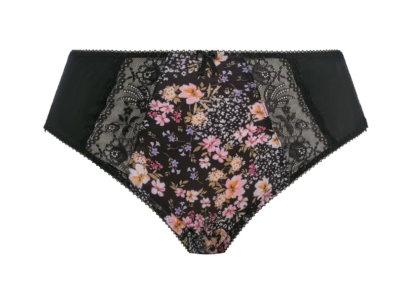 Elomi Morgan High Leg Brief in Summer Garden
