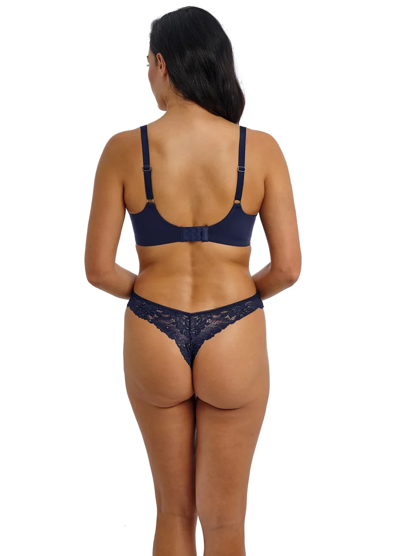 Wacoal Most Divine Tanga in Dark Sapphire-3