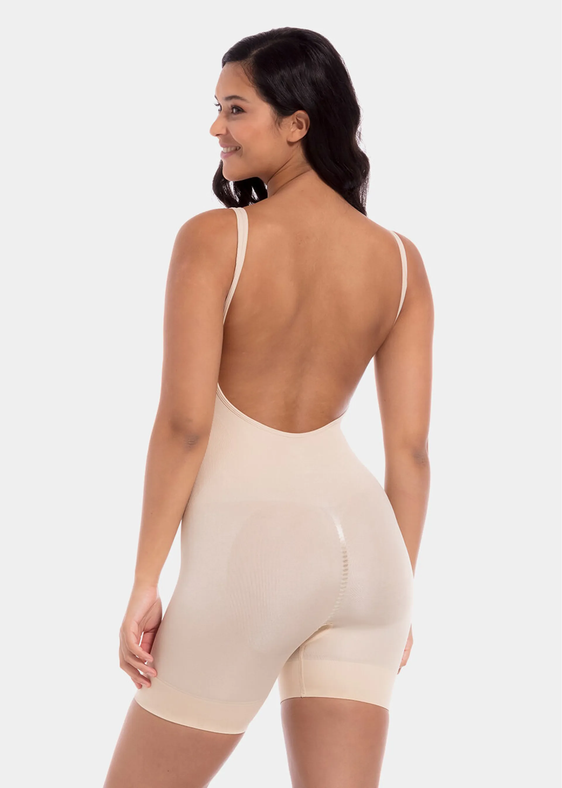 Magic Low Back Bodysuit in Latte