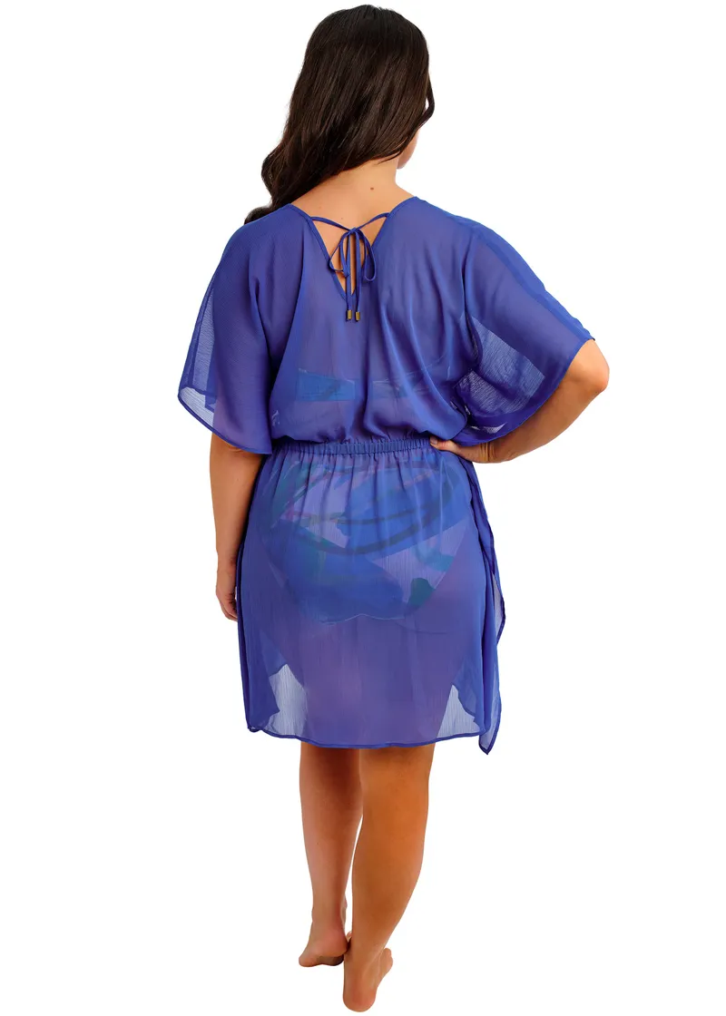 Fantasie Nauru Kaftan in Sapphire-2