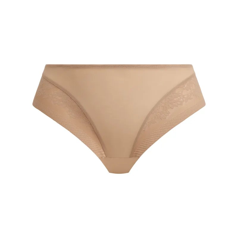 Elomi Nerina High Leg Brief in Sahara