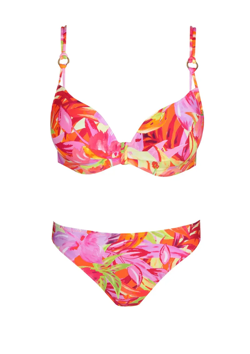 Marie Jo Shubra Padded Heartshaped Rio Brief Bikini in Musa