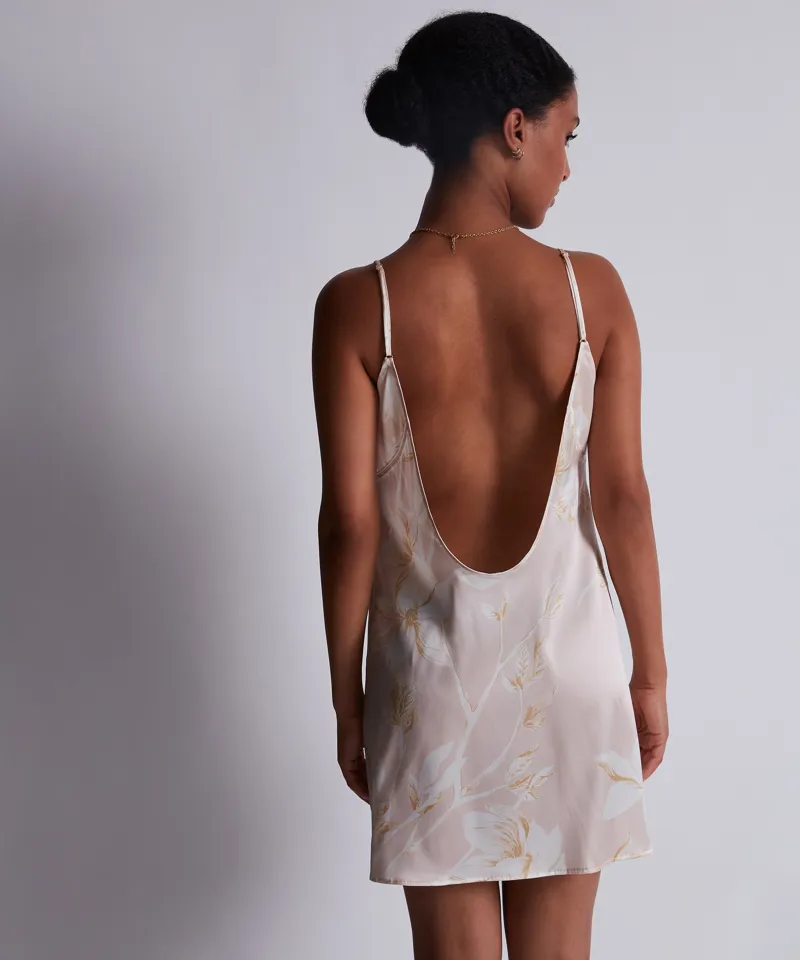 Aubade Silk by Night Chemise in Amberlight-4
