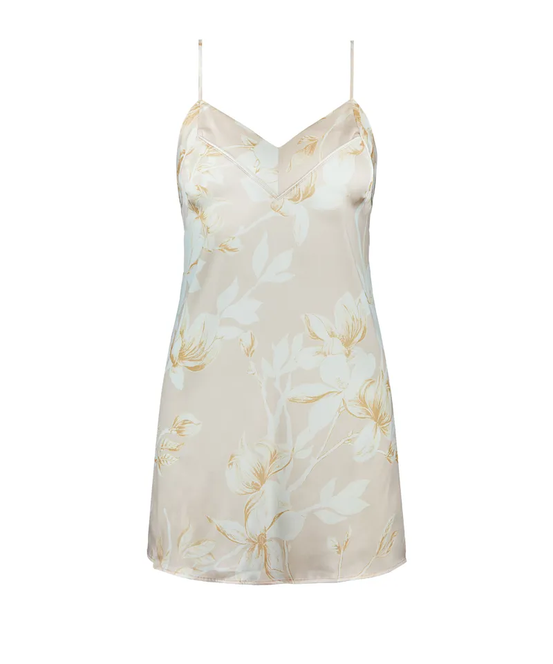 Aubade Silk by Night Chemise in Amberlight
