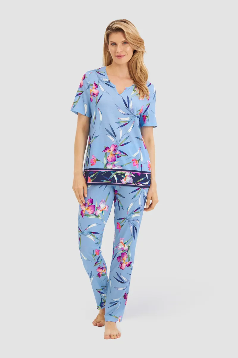 Rosch Lily Pyjama in Blue-1