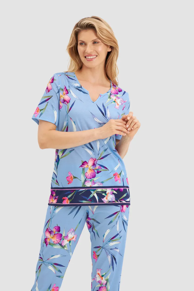 Rosch Lily Pyjama in Blue-2