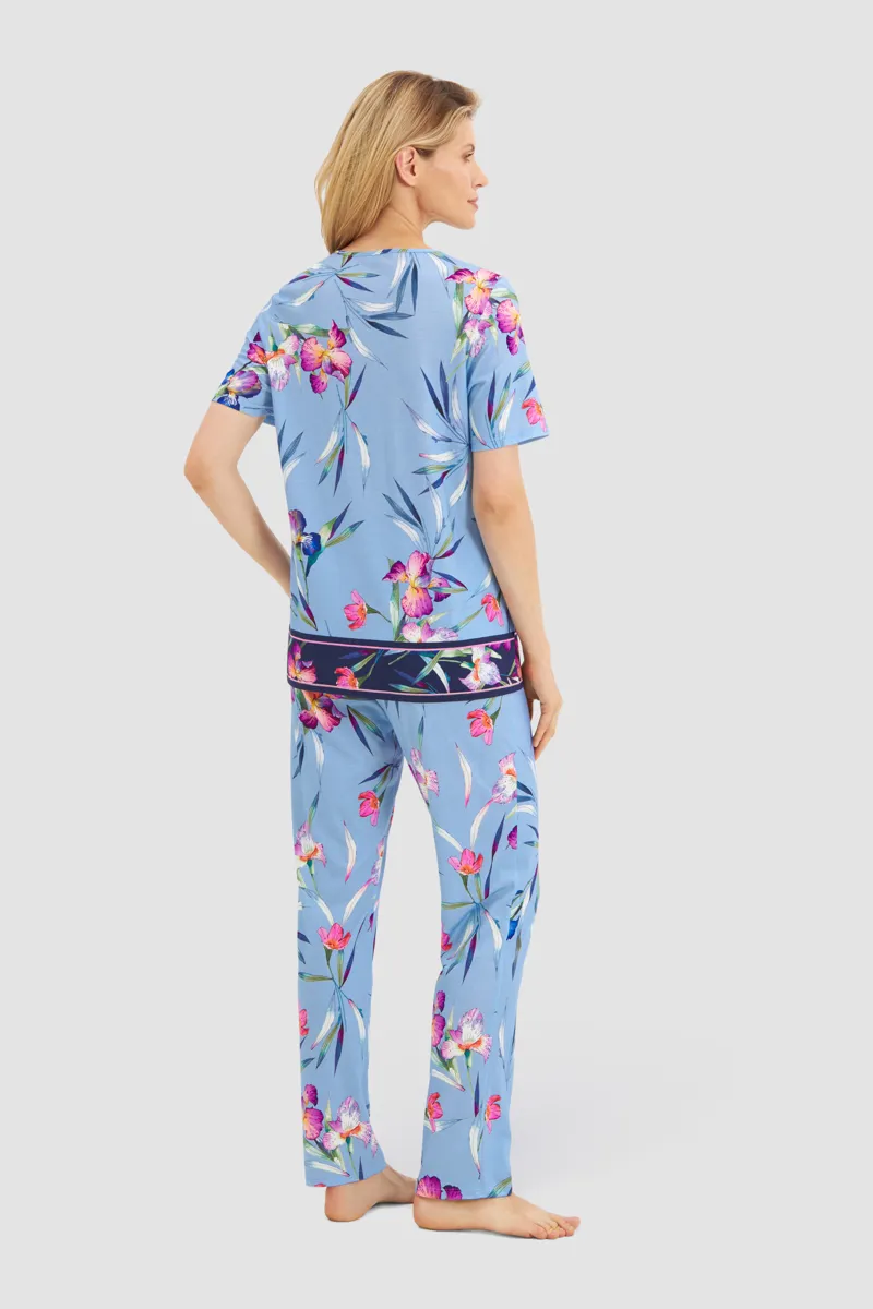 Rosch Lily Pyjama in Blue-3