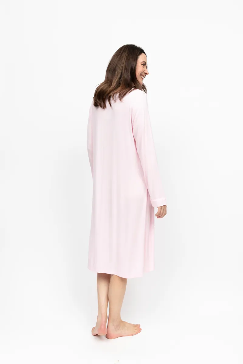 Cyberjammies Nora Samantha Short Sleeve Nightdress in Pink-3