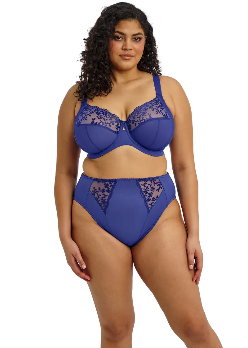 Elomi Zarla Underwired Bra in Sapphire-1