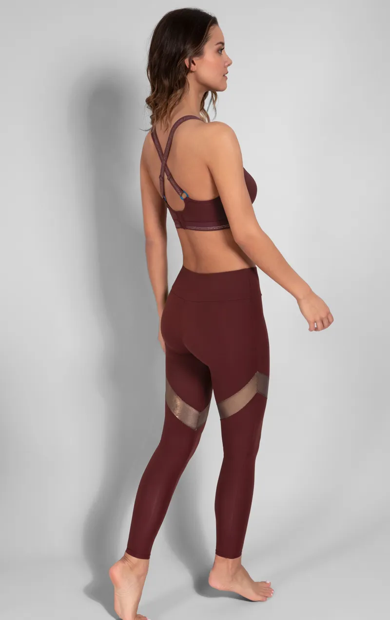 Empreinte Initiale Legging in Brunito-2