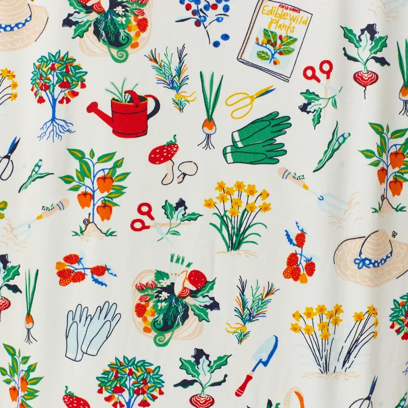 Kate Spade Cropped Pyjama Set in Green Thumb-3