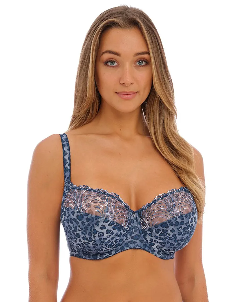 Fantasie Antonia U/W Side Support Full Cup Bra in Blue-1