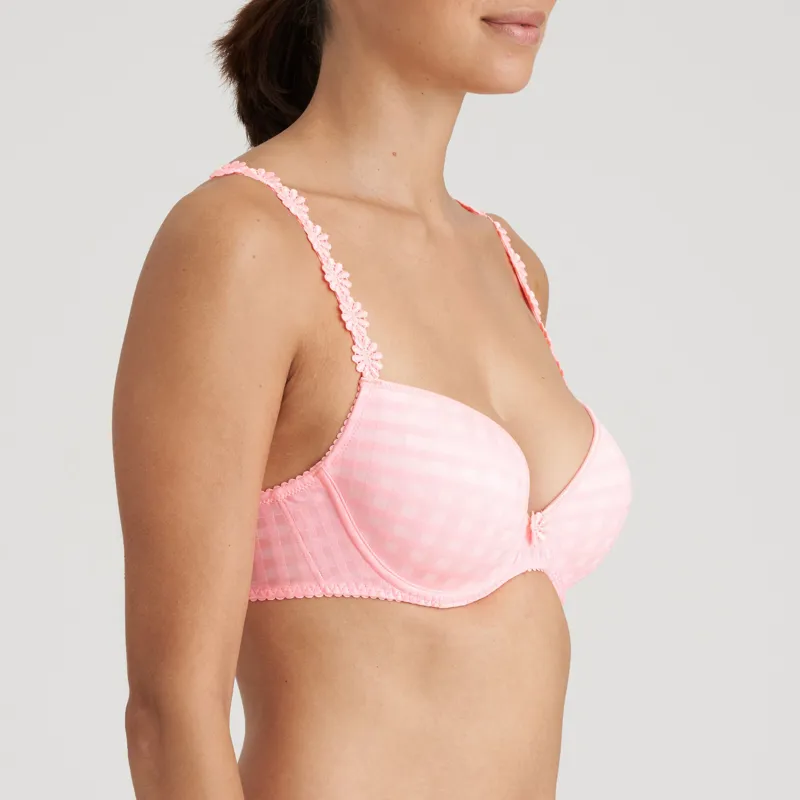 Marie Jo Avero Moulded Plunge Bra in Pink Parfait-2