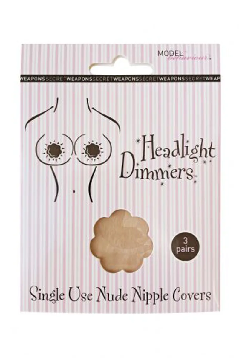 Secret Weapons Headlight Dimmers - Disposable 3 pair pack Nude