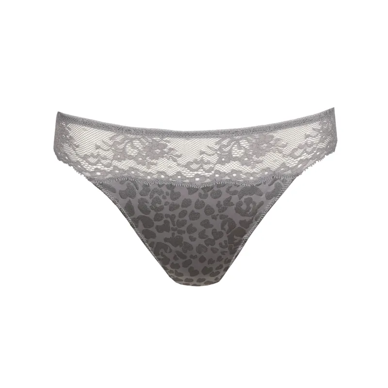 Prima Donna Twist Cobble Hill Thong in Fifties Grey