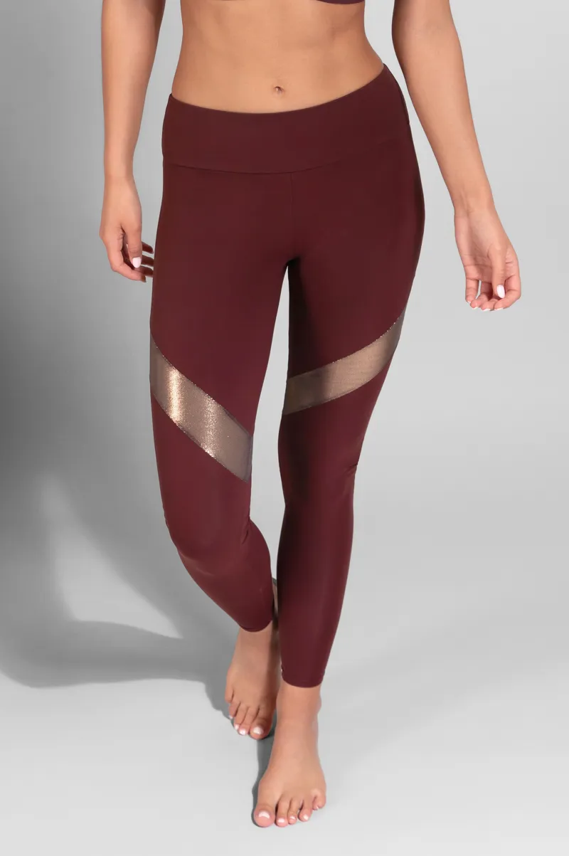 Empreinte Initiale Legging in Brunito-1