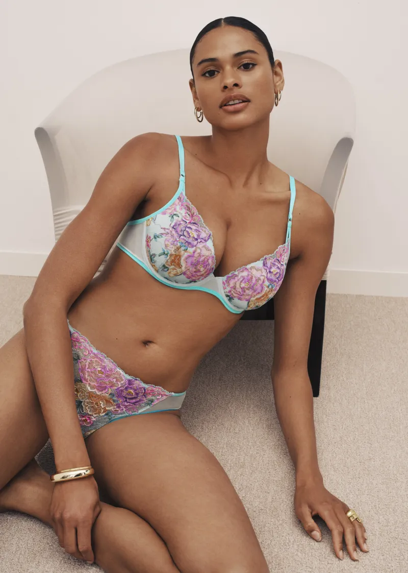 Marie Jo Lisbeth Padded Heartshape Bra in Clearwater-4